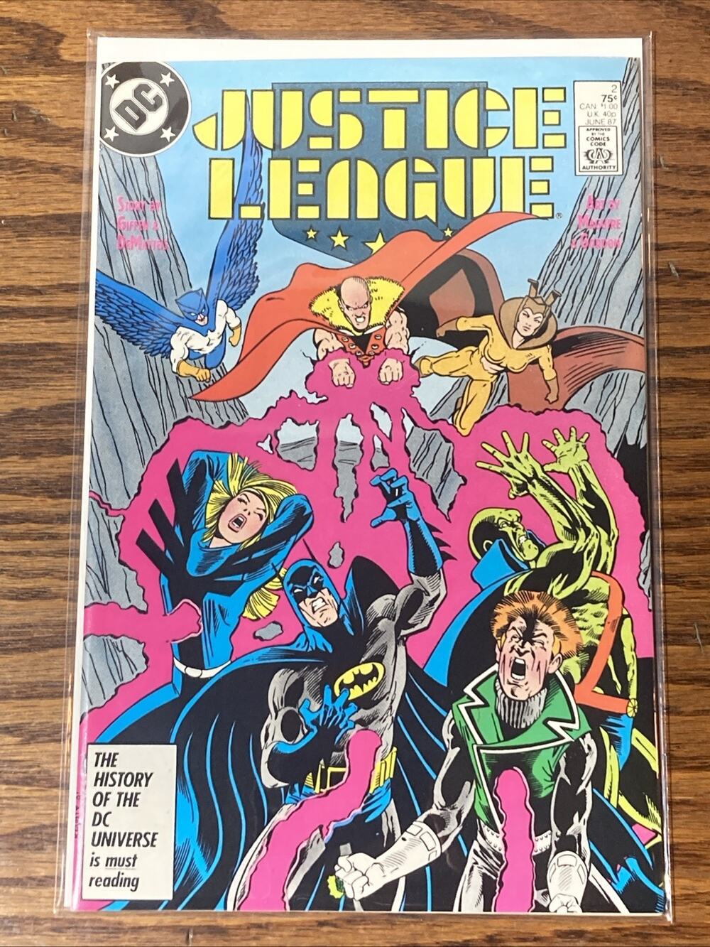 Justice League (June 1987, DC) #2 VF